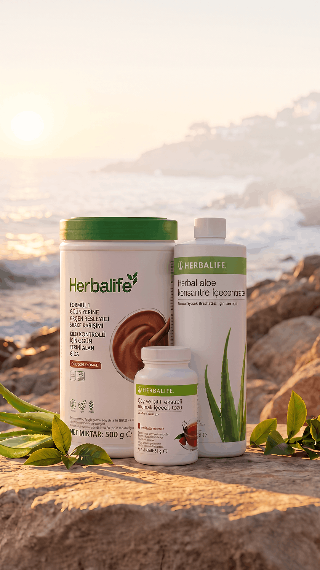Herbalife Hızlı Başlangıç Seti | Protein Shake + Aloe Vera + Çay