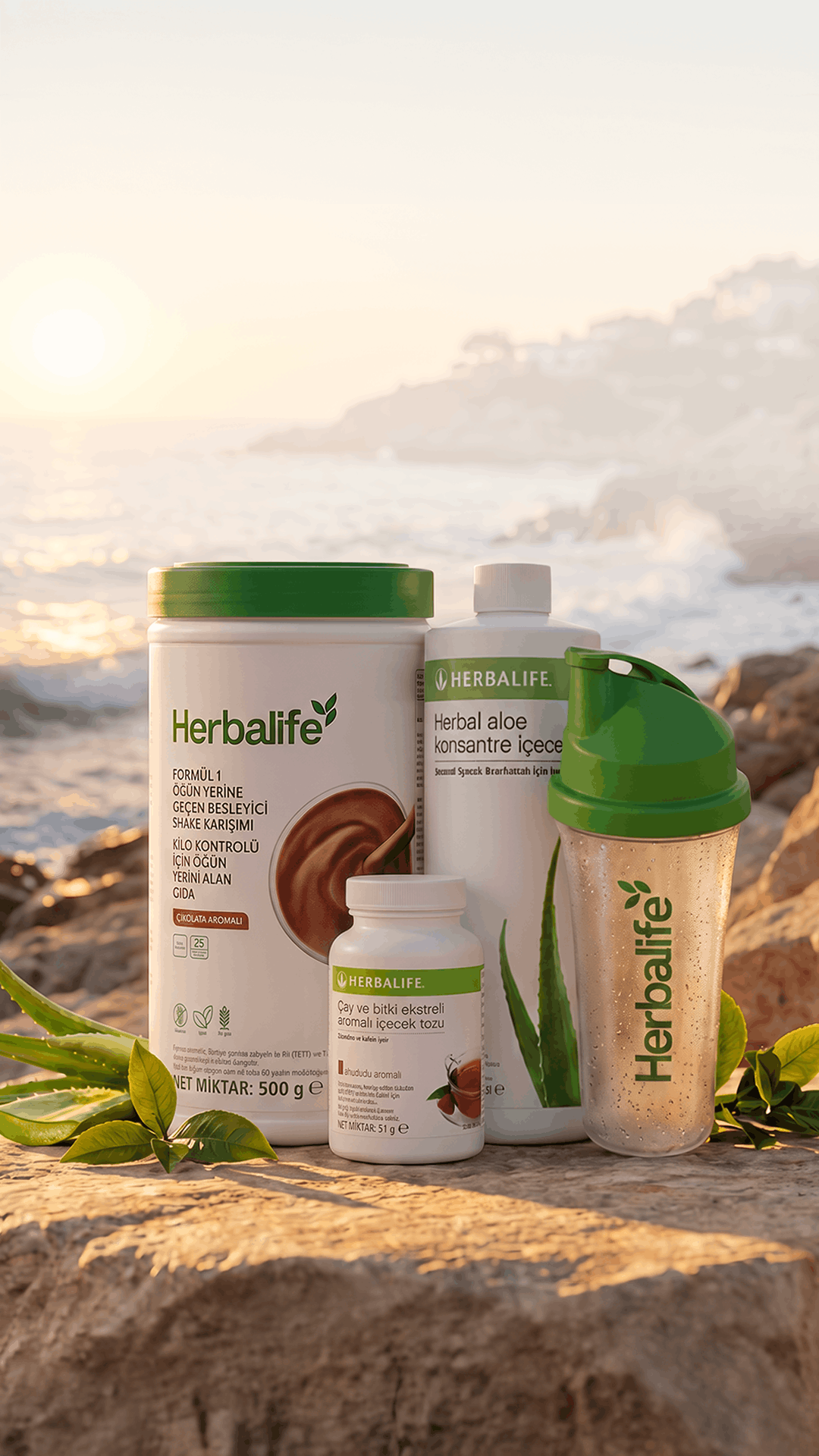 Herbalife Hızlı Başlangıç Seti | Protein Shake + Aloe Vera + Çay+Shaker Hediyeli